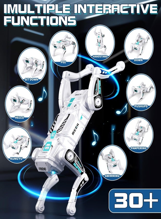 TOPMVP Smart Robot Dog - Interactive STEM Pet with Gravity-Sensing Control, 30+ Actions & APP Programming, Durable Design for Kids Boys Age 6+ (Compatible with iOS/Android) - Image 3